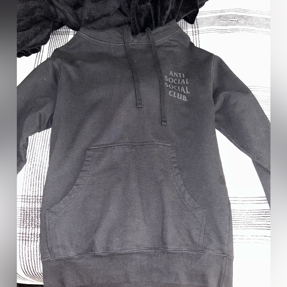men's S anti social social club hoodie